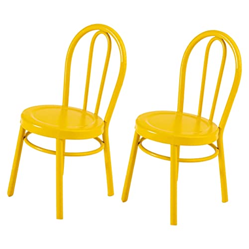 CIYODO 2Stücke Mini Zubehör Perfektes Möbel für Puppenstube und Gartenmöbel Realistische Gestaltung für Ihr Mini von CIYODO