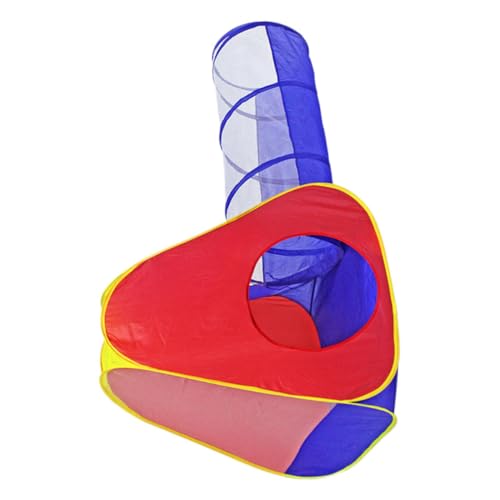 CIYODO 2Stücke Spielzelt mit Tunnel Kreatives Indoor Spielzelt für Robustes und Tragbares Tunnelzelt aus Umweltfreundlichem Material für Spaß Innenbereich Teiliges CIYODO 2Stücke Spielzelt mit Tunnel Kreatives Indoor Spielzelt für Robustes und Tragbares Tunnelzelt aus Umweltfreundlichem Material für Spaß Innenbereich Teiliges von CIYODO