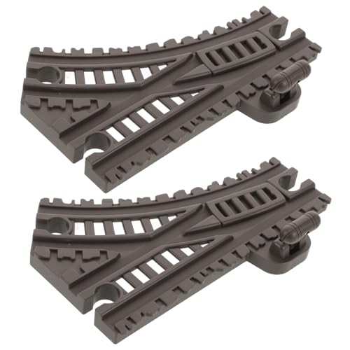 CIYODO 2Stücke Teiliges Flexibles Gleis Zubehör für Elastische Kunststoffbahn für Kreative Streckenführung Kompatibel mit Spielzeugeisenbahn Sets und Holzeisenbahnen Fördert Fantasievolles CIYODO 2Stücke Teiliges Flexibles Gleis Zubehör für Elastische Kunststoffbahn für Kreative Streckenführung Kompatibel mit Spielzeugeisenbahn Sets und Holzeisenbahnen Fördert Fantasievolles von CIYODO