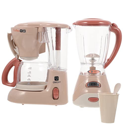 CIYODO 2Stücke Teiliges Kinderküchenspielzeug Elektrische Juicer Und Kaffeemaschine Mit Licht Und Realistisches Rollenspielzeug Für Jungen Und Spielküche Zubehör CIYODO 2Stücke Teiliges Kinderküchenspielzeug Elektrische Juicer Und Kaffeemaschine Mit Licht Und Realistisches Rollenspielzeug Für Jungen Und Spielküche Zubehör von CIYODO