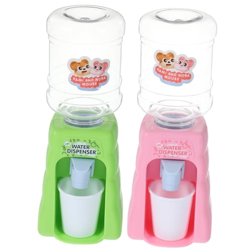 CIYODO 2Stücke Wasserspender Lebensszenen Modell für Spielküche und Puppenhaus Fördert Kreativität und Hand Auge Koordination für Zufälliger Stil von CIYODO