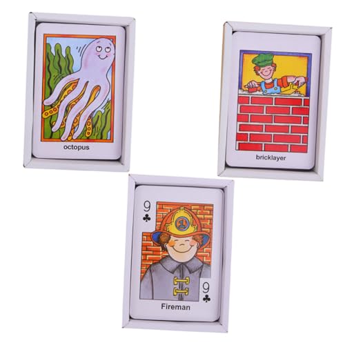 CIYODO 3 Kisten Lernspiel Poker lustiges Pokern Flash-Kartenspielkarten interaktives geschicklichkeitsspiele für kreative Pokerkarten für Lernpapierkarte CIYODO 3 Kisten Lernspiel Poker lustiges Pokern Flash-Kartenspielkarten interaktives geschicklichkeitsspiele für kreative Pokerkarten für Lernpapierkarte von CIYODO