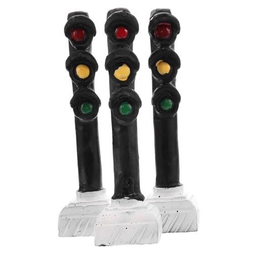 CIYODO 3 STÜCKE Teiliges Mini Verkehrslicht aus Resin Dekoratives Ampel für Kinderzimmer Lernspielzeug und Sandtisch Zubehör Geeignet für Verkehrs Themen Hochwertige Verkehrslicht CIYODO 3 STÜCKE Teiliges Mini Verkehrslicht aus Resin Dekoratives Ampel für Kinderzimmer Lernspielzeug und Sandtisch Zubehör Geeignet für Verkehrs Themen Hochwertige Verkehrslicht von CIYODO