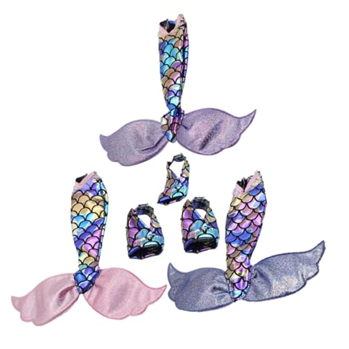 CIYODO 3er-Pack Puppenkleidung – Verschleißfestes Kleiderset Für Prinzessinnenpuppen – Minikleid Für Puppenmädchen – Dekorative Puppenkostüme – Kleiderersatz-Requisiten von CIYODO