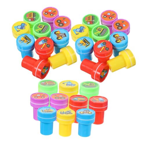 CIYODO 3 Sätze Baustellenfahrzeug Stempel für Klassenzimmerbelohnungen Partygeschenke und Kreative Bastelprojekte Teile pro Sicherem Kunststoff CIYODO 3 Sätze Baustellenfahrzeug Stempel für Klassenzimmerbelohnungen Partygeschenke und Kreative Bastelprojekte Teile pro Sicherem Kunststoff von CIYODO