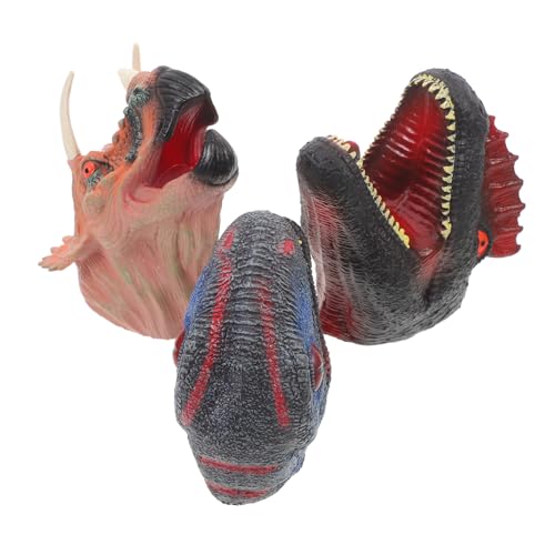 CIYODO 3 Stück Dinosaurier-Handpuppenspielzeug Puppen für Handpuppenspielzeug für Handpuppe für Tierpuppen Dinosaurier-Marionette Kinderspielzeug Kinderpuppen Gummi CIYODO 3 Stück Dinosaurier-Handpuppenspielzeug Puppen für Handpuppenspielzeug für Handpuppe für Tierpuppen Dinosaurier-Marionette Kinderspielzeug Kinderpuppen Gummi von CIYODO