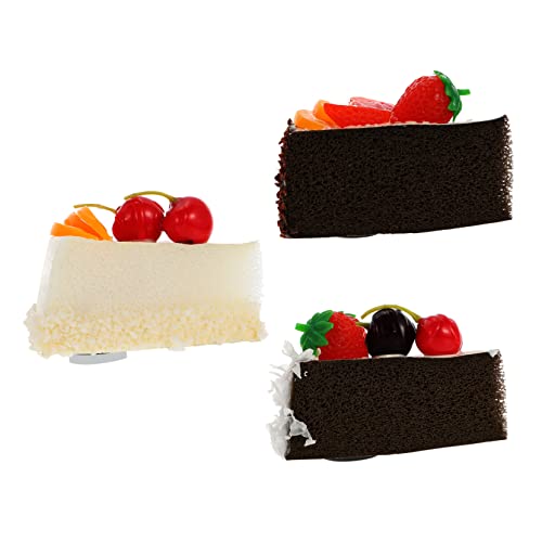 CIYODO 3 Stück Gefälschte Butterkuchen Dekorationen Simulierte Tortenmodelle für Fotografie Requisiten für Heim Küche Party und Bäckerei Dekoration CIYODO 3 Stück Gefälschte Butterkuchen Dekorationen Simulierte Tortenmodelle für Fotografie Requisiten für Heim Küche Party und Bäckerei Dekoration von CIYODO