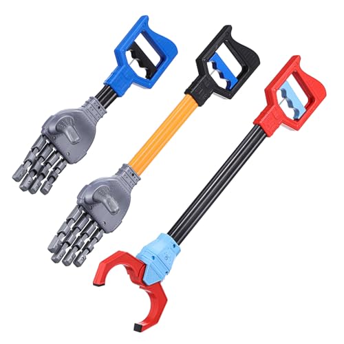 CIYODO 3 Stück Interaktives Roboter Handspielzeug Teiliges Greifwerkzeug Mittlerer Blauer Roboterarm Großer Schwarzer Roboterarm Großer Roter Greifer aus Leichtem Robustem Fördert CIYODO 3 Stück Interaktives Roboter Handspielzeug Teiliges Greifwerkzeug Mittlerer Blauer Roboterarm Großer Schwarzer Roboterarm Großer Roter Greifer aus Leichtem Robustem Fördert von CIYODO
