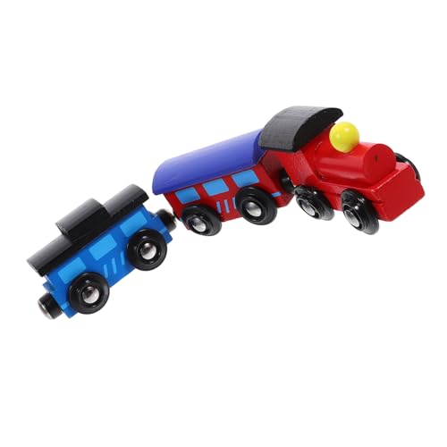 CIYODO 3 Stück Kinderzug Spielzeug Magnetisches Zugmodell Magnetische Verbindung Zugspielzeug von CIYODO