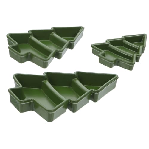 CIYODO 3 Stück Miniatur-Weihnachtsbaum Dessertteller Miniatur-obstplatten aus Legierung Leichte Puppenhaus-tischdekoration Multifunktionale Mini-geschirraccessoires für CIYODO 3 Stück Miniatur-Weihnachtsbaum Dessertteller Miniatur-obstplatten aus Legierung Leichte Puppenhaus-tischdekoration Multifunktionale Mini-geschirraccessoires für von CIYODO