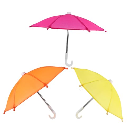 CIYODO 3 Stück Puppenhaus Miniatur Regenschirm Miniaturspielzeug Dekoration Stilvoll Kleine Puppenhauszubehör Miniaturfigur CIYODO 3 Stück Puppenhaus Miniatur Regenschirm Miniaturspielzeug Dekoration Stilvoll Kleine Puppenhauszubehör Miniaturfigur von CIYODO