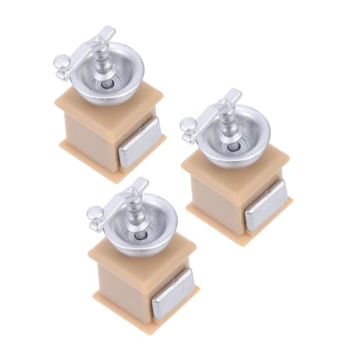 CIYODO 3 Stück Puppenhaus Teiliges Realistische Deko für Küchenzubehör Leichtes und Stabiles Design Verbessert die Kreativität und Motorik von Kindern von CIYODO
