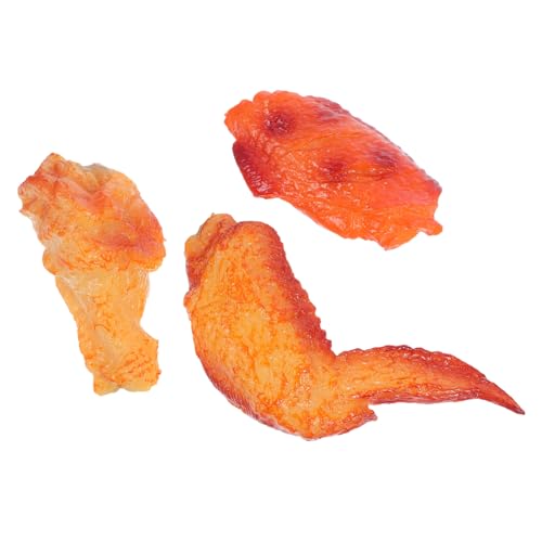 CIYODO 3 Stück Realistische Frittierte Fleischmodelle Fotorequisiten für Zuhause und Partys Küchen Dekoration für Ansprechende Displays und Marktmuster CIYODO 3 Stück Realistische Frittierte Fleischmodelle Fotorequisiten für Zuhause und Partys Küchen Dekoration für Ansprechende Displays und Marktmuster von CIYODO