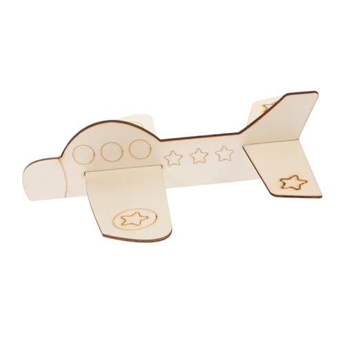 CIYODO 3 Stück Teiliges DIY Holzspielzeug Flugzeuge zum Ausmalen Kreative Malaktivitäten für Fördert die Kreativität und Eltern Bindung aus Holz Gefertigt für Pädagogisches von CIYODO