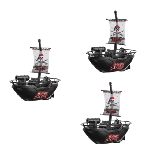 CIYODO 3 Stück Teiliges Elektrisches Piratenschiff Badespielzeug aus Leichtem Kunststoff Kindersicheres Modell für Badewanne und Pool Detailreiches Wasserspielzeug CIYODO 3 Stück Teiliges Elektrisches Piratenschiff Badespielzeug aus Leichtem Kunststoff Kindersicheres Modell für Badewanne und Pool Detailreiches Wasserspielzeug von CIYODO