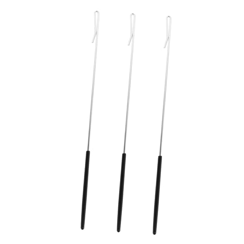 CIYODO 3 Stück Teiliges Handpuppen Steuerstäbe aus Edelstahl Ergonomische Metall-Arme für Präzise Kontrolle Leicht und Komfortabel für Theater Bildungseinsätze Schwarz CIYODO 3 Stück Teiliges Handpuppen Steuerstäbe aus Edelstahl Ergonomische Metall-Arme für Präzise Kontrolle Leicht und Komfortabel für Theater Bildungseinsätze Schwarz von CIYODO