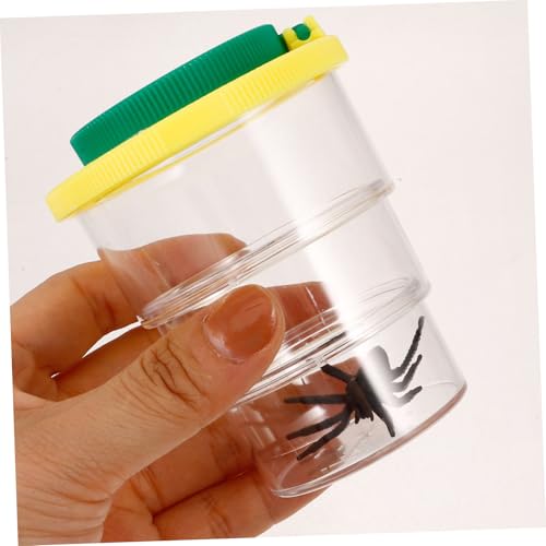 CIYODO 3 Stück Teiliges Insekten Beobachtungsset Becherlupe mit Transparentem Bruchsicherem Leichter Vergrößerungsbehälter für Naturerkundung und Wissenschaftliche Lernaktivitäten CIYODO 3 Stück Teiliges Insekten Beobachtungsset Becherlupe mit Transparentem Bruchsicherem Leichter Vergrößerungsbehälter für Naturerkundung und Wissenschaftliche Lernaktivitäten von CIYODO