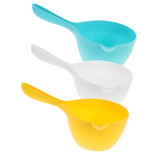 CIYODO 3 Stück Teiliges Kunststoff Wasser Schöpfkellen Verdickte Badlöffel mit Ergonomischem Griff Vielseitig für Bad Küche Camping und Babypflege Leicht und Langlebig Praktische CIYODO 3 Stück Teiliges Kunststoff Wasser Schöpfkellen Verdickte Badlöffel mit Ergonomischem Griff Vielseitig für Bad Küche Camping und Babypflege Leicht und Langlebig Praktische von CIYODO