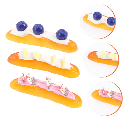 CIYODO 3 Stück Teiliges Realistisches Brotsortiment aus Harz Detailgetreues Küchenspielzeug für Langlebige Food Modelle für Rollenspiele DIY Zubehör und Dekoration CIYODO 3 Stück Teiliges Realistisches Brotsortiment aus Harz Detailgetreues Küchenspielzeug für Langlebige Food Modelle für Rollenspiele DIY Zubehör und Dekoration von CIYODO