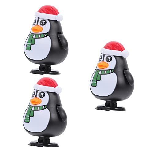CIYODO 3 Stück Teiliges Weihnachts Aufziehspielzeug mit Niedlichem Cartoon Pinguin Handbetrieben Party Mitgebsel CIYODO 3 Stück Teiliges Weihnachts Aufziehspielzeug mit Niedlichem Cartoon Pinguin Handbetrieben Party Mitgebsel von CIYODO
