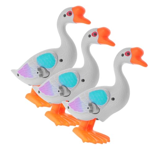 CIYODO 3 Stück Uhrwerk Big White Gans Springen hoch Gänselaufspielzeug für Lustiges aufziehbares Tierspielzeug Uhrwerksspielzeug lustige uhrwerk Metall Grau CIYODO 3 Stück Uhrwerk Big White Gans Springen hoch Gänselaufspielzeug für Lustiges aufziehbares Tierspielzeug Uhrwerksspielzeug lustige uhrwerk Metall Grau von CIYODO