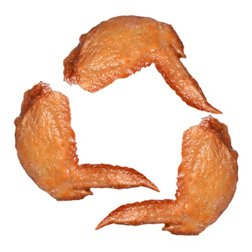 CIYODO 3 Stücke Gebratenes Huhn Modell PVC Huhn Simulation Lebensmittel Küche Decor Zubehör CIYODO 3 Stücke Gebratenes Huhn Modell PVC Huhn Simulation Lebensmittel Küche Decor Zubehör von CIYODO