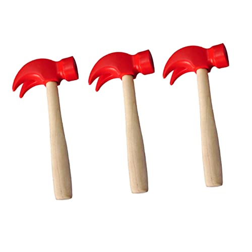 CIYODO Hammerspielzeug Für Jungen Und Mädchen 3-teiliges Spielzeug Aus Natürlichem Holz Hämmer Entwicklungswerkzeug Spielzeug Für Jungen Mädchen Babys Kleinkinder von CIYODO