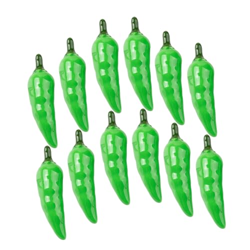 CIYODO 30 Stück Mini -grüner Pfeffer Simuliertes Gemüse Kleine Chili-Dekoration Für Die Küche Mini-Chili-Pfeffer Falsches Chili Falsche Paprika Gefälschte Peperoni Schaum CIYODO 30 Stück Mini -grüner Pfeffer Simuliertes Gemüse Kleine Chili-Dekoration Für Die Küche Mini-Chili-Pfeffer Falsches Chili Falsche Paprika Gefälschte Peperoni Schaum von CIYODO