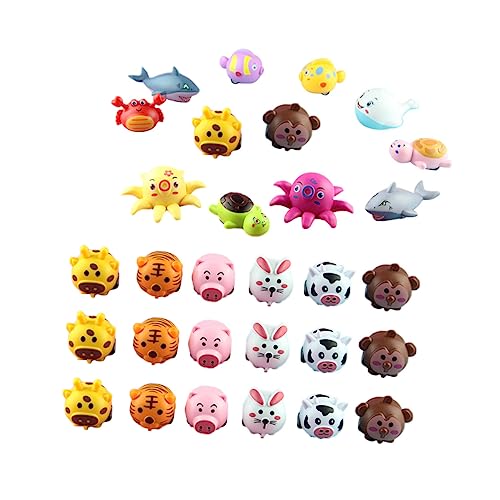 CIYODO 30 Stück Rückziehspielzeug Autos Cartoon Tierdesign für Kleinkinder Robuste Miniaturfahrzeuge für Jungen und Mädchen Zufällige CIYODO 30 Stück Rückziehspielzeug Autos Cartoon Tierdesign für Kleinkinder Robuste Miniaturfahrzeuge für Jungen und Mädchen Zufällige von CIYODO