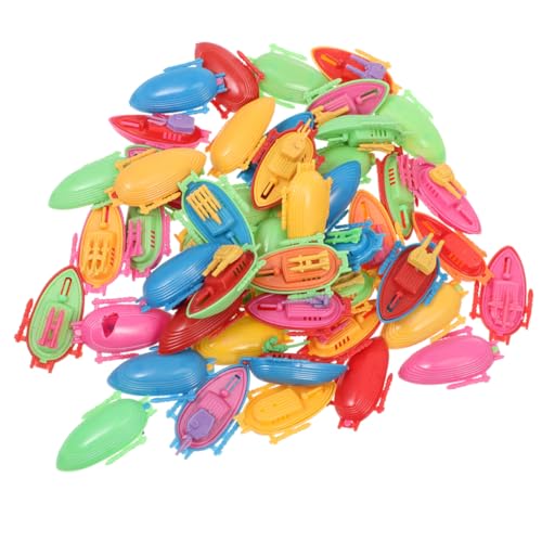 CIYODO 30 Stück Kleine Bootsspielzeuge Plastikboot-modellschiff Schmuck Party-Spielzeug Kleines Boot von CIYODO