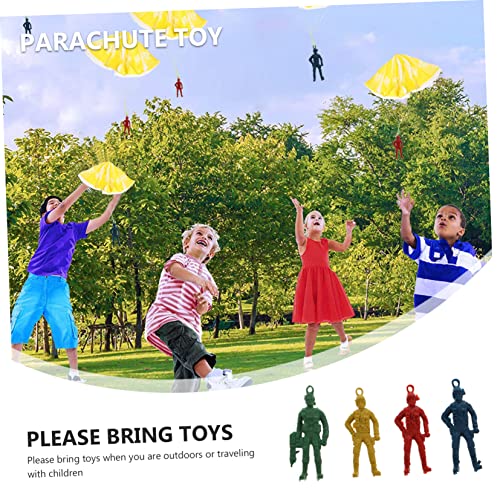 CIYODO 30 Stück Teiliges Fallschirm mit Fallschirmen und Soldaten aus Langlebigem Handgeworfen für Outdoor Spaß für Kindergeburtstage und Draußenspiele Zufällige Farbe CIYODO 30 Stück Teiliges Fallschirm mit Fallschirmen und Soldaten aus Langlebigem Handgeworfen für Outdoor Spaß für Kindergeburtstage und Draußenspiele Zufällige Farbe von CIYODO