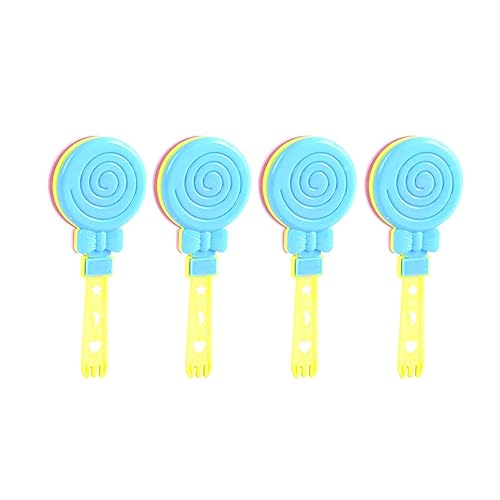 CIYODO 30 Stück Teiliges Lollipop Förmige Klangerzeuger Handheld Plastik Kastagnetten für Party Fördert Musikalische Fähigkeiten und Hand Auge Koordination Zufällige Farbe CIYODO 30 Stück Teiliges Lollipop Förmige Klangerzeuger Handheld Plastik Kastagnetten für Party Fördert Musikalische Fähigkeiten und Hand Auge Koordination Zufällige Farbe von CIYODO