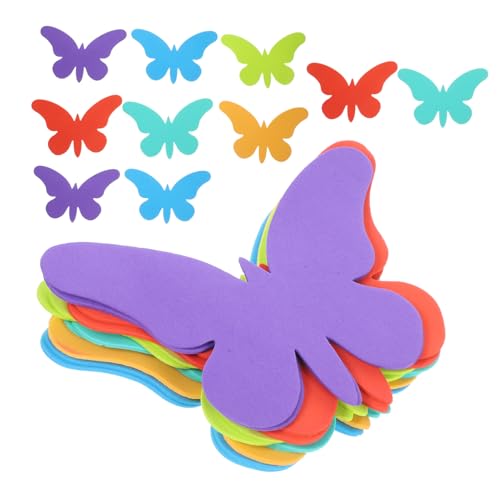 CIYODO 36 Stück Party-DIY-Ornament Unvollendeter DIY-Schmetterling DIY -Handwerk DIY-Cutout-Bastelarbeiten DIY Bastelschmetterling unvollendeter Schmetterling Eva CIYODO 36 Stück Party-DIY-Ornament Unvollendeter DIY-Schmetterling DIY -Handwerk DIY-Cutout-Bastelarbeiten DIY Bastelschmetterling unvollendeter Schmetterling Eva von CIYODO