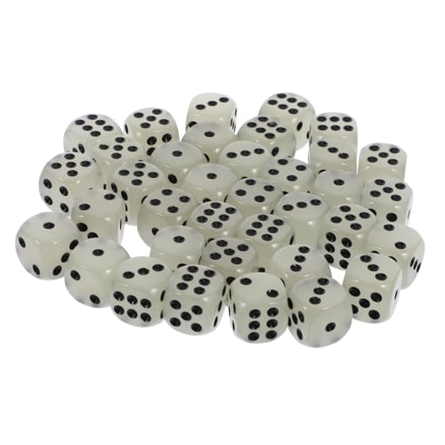 CIYODO 36 Stück Würfelspiel -Requisiten Die Party Würfel für Brettspiel Würfel aufleuchten Brettspiel Würfel einleuchten leuchtendes Würfelspielzeug Tischspielwürfel Acryl CIYODO 36 Stück Würfelspiel -Requisiten Die Party Würfel für Brettspiel Würfel aufleuchten Brettspiel Würfel einleuchten leuchtendes Würfelspielzeug Tischspielwürfel Acryl von CIYODO
