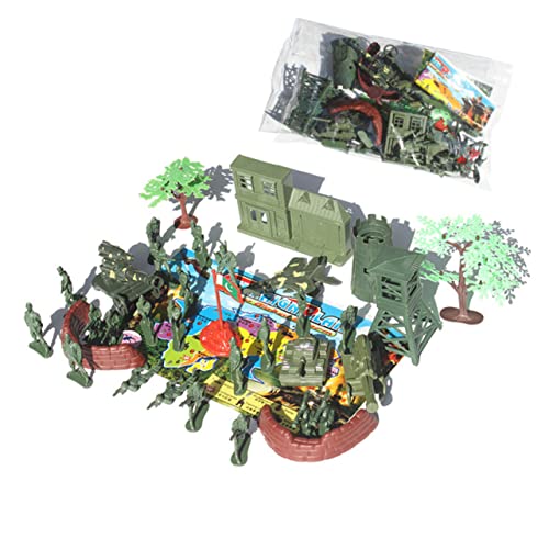 CIYODO 37 Stück Spielzeugset Für Militärszene Szenenspielzeug Armee Soldatenmodell Stellen Sie Sich Vor, Zu Militärmodellspielzeug Militärisches Sandtischspielzeug Grün CIYODO 37 Stück Spielzeugset Für Militärszene Szenenspielzeug Armee Soldatenmodell Stellen Sie Sich Vor, Zu Militärmodellspielzeug Militärisches Sandtischspielzeug Grün von CIYODO
