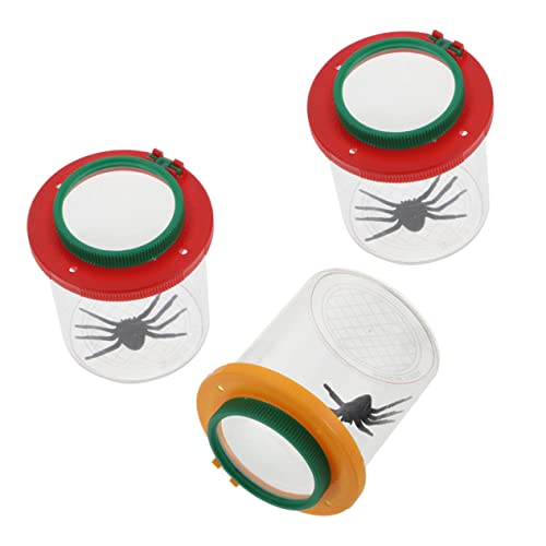 CIYODO 3Er-Box Beobachten Sie die Insektenvergrößerungsglas Vergrößerungsbehälter für drinnen Container Insektenlupe Kit zur Beobachtung von Insekten Acrylglas CIYODO 3Er-Box Beobachten Sie die Insektenvergrößerungsglas Vergrößerungsbehälter für drinnen Container Insektenlupe Kit zur Beobachtung von Insekten Acrylglas von CIYODO