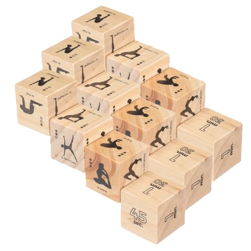 CIYODO 3Sätze Holzwürfel Lustige Übungswürfel für Teiliges aus Langlebigem für Home Klassenzimmer und Partys Vielseitige Verwendungsmöglichkeiten Perfektes CIYODO 3Sätze Holzwürfel Lustige Übungswürfel für Teiliges aus Langlebigem für Home Klassenzimmer und Partys Vielseitige Verwendungsmöglichkeiten Perfektes von CIYODO