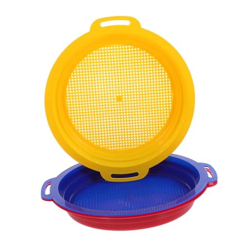 CIYODO 3St Beach Toy Mesh Screen Set filtern tragbarer Sand Clip Pant -Kleiderbügel sandspielzeug strandspielzeug Sandsiebe Siebe für den Strand pp CIYODO 3St Beach Toy Mesh Screen Set filtern tragbarer Sand Clip Pant -Kleiderbügel sandspielzeug strandspielzeug Sandsiebe Siebe für den Strand pp von CIYODO