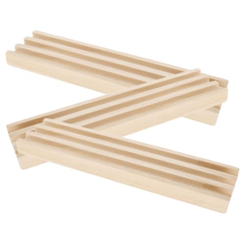 CIYODO 3Stücke Domino Halter aus Holz für Mexikanisches Zugspiel Stabiler Organizer mit Rutschfesten Füßen für Dominosteine und Karten Elegantes Design für Tischspiele CIYODO 3Stücke Domino Halter aus Holz für Mexikanisches Zugspiel Stabiler Organizer mit Rutschfesten Füßen für Dominosteine und Karten Elegantes Design für Tischspiele von CIYODO