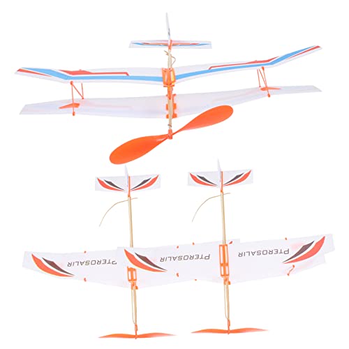 CIYODO 3Stücke Gummibandflugzeuge Für Leichtes Segelflugzeugspielzeug Für Außenbereich Lustige Wurfgleiter Für Jungen Und Für Spiele Im Freien CIYODO 3Stücke Gummibandflugzeuge Für Leichtes Segelflugzeugspielzeug Für Außenbereich Lustige Wurfgleiter Für Jungen Und Für Spiele Im Freien von CIYODO