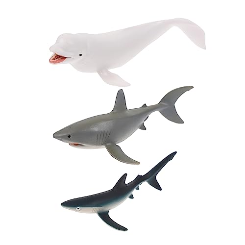 CIYODO 3Stücke Lebensechte Figuren aus Kunststoff für Jahren Kleiner Blauer Kleiner und Weißem Wal für Innen und Außenspiele CIYODO 3Stücke Lebensechte Figuren aus Kunststoff für Jahren Kleiner Blauer Kleiner und Weißem Wal für Innen und Außenspiele von CIYODO