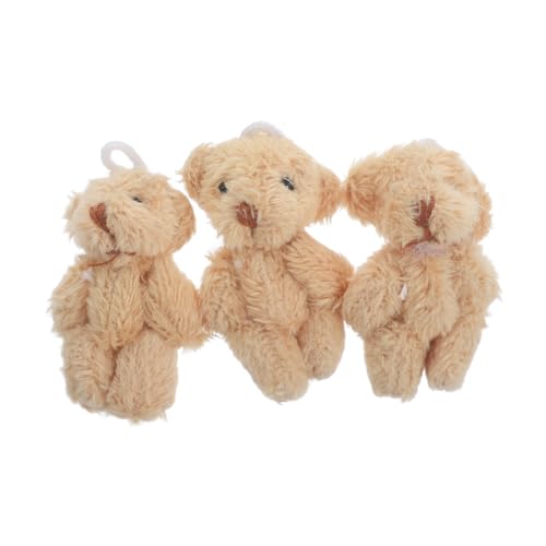 CIYODO 3Stücke Mini Plüschbärenfiguren Kleine Ausgestopfte Dekoration für Puppenhäuser und Garten Transportabel Stabil für und Partys CIYODO 3Stücke Mini Plüschbärenfiguren Kleine Ausgestopfte Dekoration für Puppenhäuser und Garten Transportabel Stabil für und Partys von CIYODO