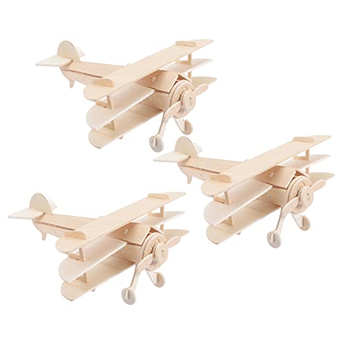 CIYODO 3Stücke Teiliges DIY Holzflugzeug Und Zusammenbauen Von Modellflugzeugen Für Kreatives Holzspielzeug Fantasie Und Kreativität CIYODO 3Stücke Teiliges DIY Holzflugzeug Und Zusammenbauen Von Modellflugzeugen Für Kreatives Holzspielzeug Fantasie Und Kreativität von CIYODO