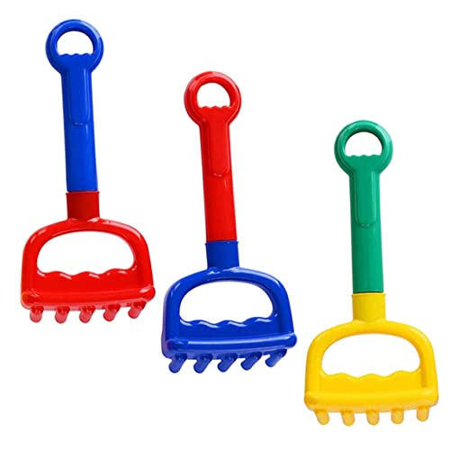 CIYODO 3Stücke Teiliges Sandspielzeug für Strandspielzeuge mit Rake Eimer für Kleinkinder Jahre Leicht und Tragbar Fördert die Kreativität Beim Am Strand CIYODO 3Stücke Teiliges Sandspielzeug für Strandspielzeuge mit Rake Eimer für Kleinkinder Jahre Leicht und Tragbar Fördert die Kreativität Beim Am Strand von CIYODO