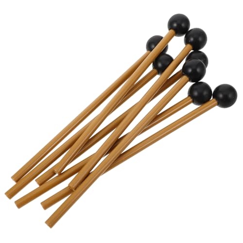 CIYODO 4 Paare Marimba Mallet aus Hochwertigem für Percussion Instrumente für Zungentrommel Xylophon und Marimba Bequem und Einfach zu Handhaben von CIYODO