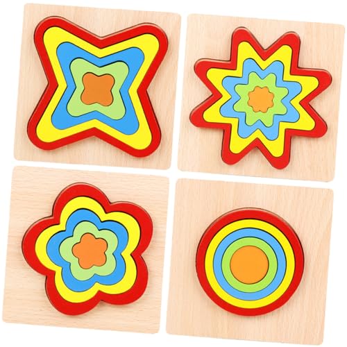 CIYODO 4 Sätze Formpuzzlespielzeug kinderspielzeug Bauen Puzzle für Bausteine für Bauspielzeug für Kindergarten-Rätsel Stapler Holz CIYODO 4 Sätze Formpuzzlespielzeug kinderspielzeug Bauen Puzzle für Bausteine für Bauspielzeug für Kindergarten-Rätsel Stapler Holz von CIYODO