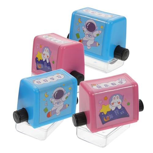 CIYODO 4 Sätze Mathe Stempel Cartoon Design Wiederverwendbare Stempel für Kompakte Rollstempel für Lernzwecke für Addition und Subtraktion CIYODO 4 Sätze Mathe Stempel Cartoon Design Wiederverwendbare Stempel für Kompakte Rollstempel für Lernzwecke für Addition und Subtraktion von CIYODO