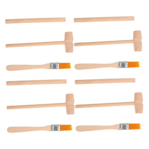 CIYODO 4er-set Ausgrabungswerkzeuge Für Kinder Mini-holzhammer Meißel Bürste Edelstein-ausgrabungsspielzeugset Wissenschaftliche Lernspiele CIYODO 4er-set Ausgrabungswerkzeuge Für Kinder Mini-holzhammer Meißel Bürste Edelstein-ausgrabungsspielzeugset Wissenschaftliche Lernspiele von CIYODO