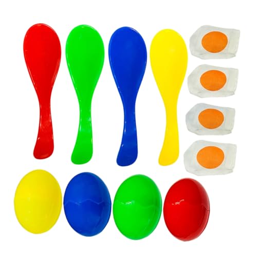 CIYODO Fidget Toy Set 4er Set Bunte Eier Und Öffel Rennen Spielset Interaktive Partyspielzeuge Für Outdoor Spiele Eierlauf Für Lustige Aktivitäten Im Garten Spiele Für Kinder CIYODO Fidget Toy Set 4er Set Bunte Eier Und Öffel Rennen Spielset Interaktive Partyspielzeuge Für Outdoor Spiele Eierlauf Für Lustige Aktivitäten Im Garten Spiele Für Kinder von CIYODO