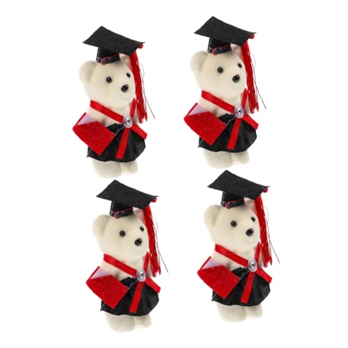 CIYODO 4 Stück Abschlussbärengeschenk High-School-abschlussbär Tierspielzeug Für Die Abschlusssaison Abschluss Ausgestopfter Bär Abschluss Bär Kleiner Abschlussbär Diplom-bär Plüsch CIYODO 4 Stück Abschlussbärengeschenk High-School-abschlussbär Tierspielzeug Für Die Abschlusssaison Abschluss Ausgestopfter Bär Abschluss Bär Kleiner Abschlussbär Diplom-bär Plüsch von CIYODO
